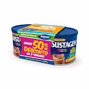 Kit Complemento Alimentar Infantil Sustagen Kids Chocolate com 2 unidades de 380g cada