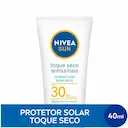 Protetor Solar Facial Nivea Sun Toque Seco Antissinais FPS 30 com 40ml