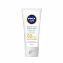 Protetor Solar Facial Nivea Sun Toque Seco Antissinais FPS 60 50ml