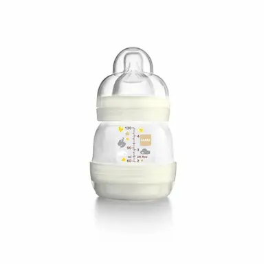 Mamadeira MAM Easy Start Neutra 0 meses+ com 1 unidade capacidade 130ml