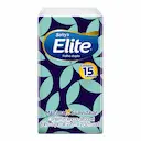 Lenço de Papel Softy's Elite Folha Dupla com 15 unidades