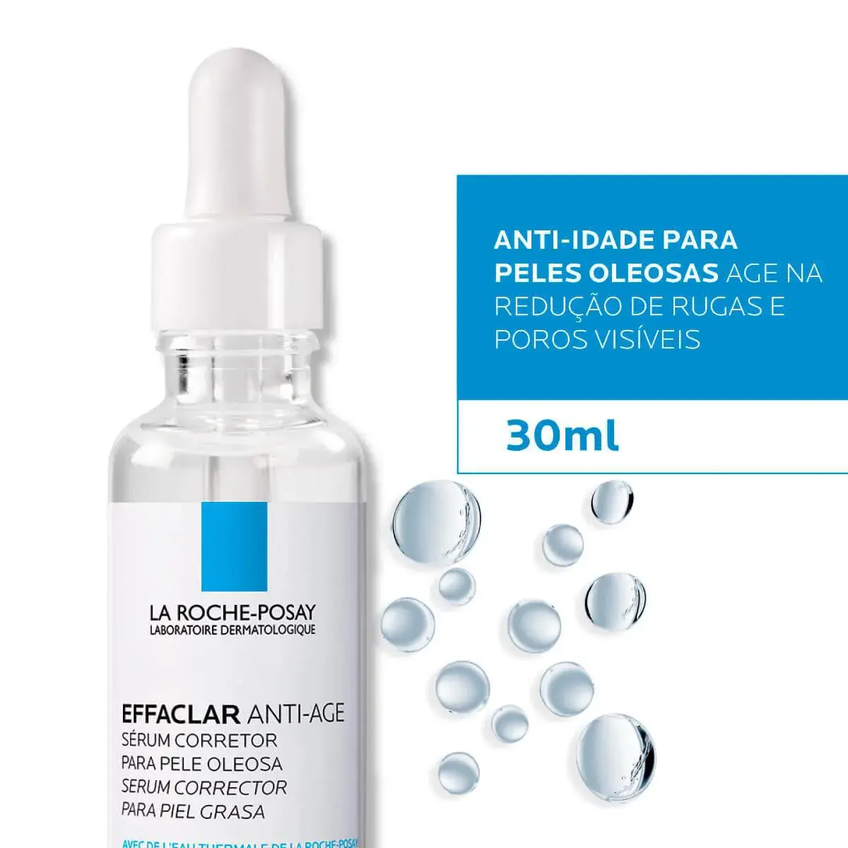 Sérum Facial Anti-idade La Roche-Posay Effaclar Pele Oleosa com 30ml