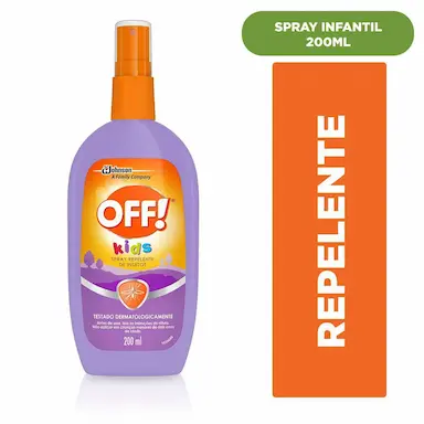 Repelente de Insetos Infantil Off! Kids Spray com 200ml