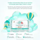 Lenço Umedecido Baby Dove Hidratação Sensível com 50 Unidades