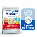 Cereal Infantil Milnutri Banana e Maçã Zero Açúcar com 150g
