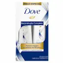 Kit Dove Reconstrução Completa com 1 Shampoo de 400ml + 1 Condicionador de 200ml