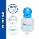 Perfume para Bebês e Crianças Musti Mustela Água de Colônia Sem Álcool com 50ml