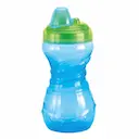 Copo de Treinamento Kuka Fun Antivazamento Azul 330ml