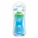 Copo de Treinamento Kuka Fun Antivazamento Azul 330ml