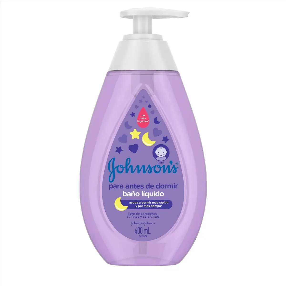 Sabonete Líquido Infantil Johnson's Hora do Sono 400ml