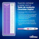 Teste de Ovulação Digital Clearblue com 10 Unidades