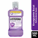 Enxaguante Antisséptico Bucal Listerine Cuidado Total Zero Álcool Menta Premium 500ml