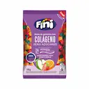 Bala de Gelatina Fini Bem-Estar Colágeno Morango, Maçã Verde e Laranja com 18g