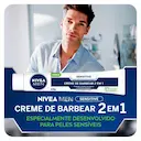 Creme de Barbear Nivea Men Sensitive 2 em 1 com 65g