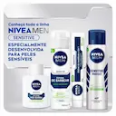 Creme de Barbear Nivea Men Sensitive 2 em 1 com 65g