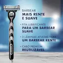 Carga para Aparelho de Barbear Gillette Mach3 com 8 unidades