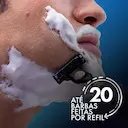 Carga para Aparelho de Barbear Gillette Mach3 com 8 unidades