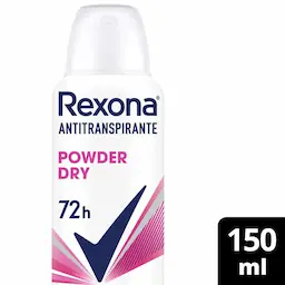 Desodorante Rexona Powder Dry Feminino Aerossol Antitranspirante 150ml
