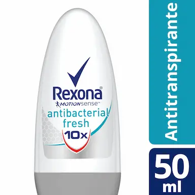 Rexona Antibacterial Fresh Desodorante Roll-On Feminino com 50ml