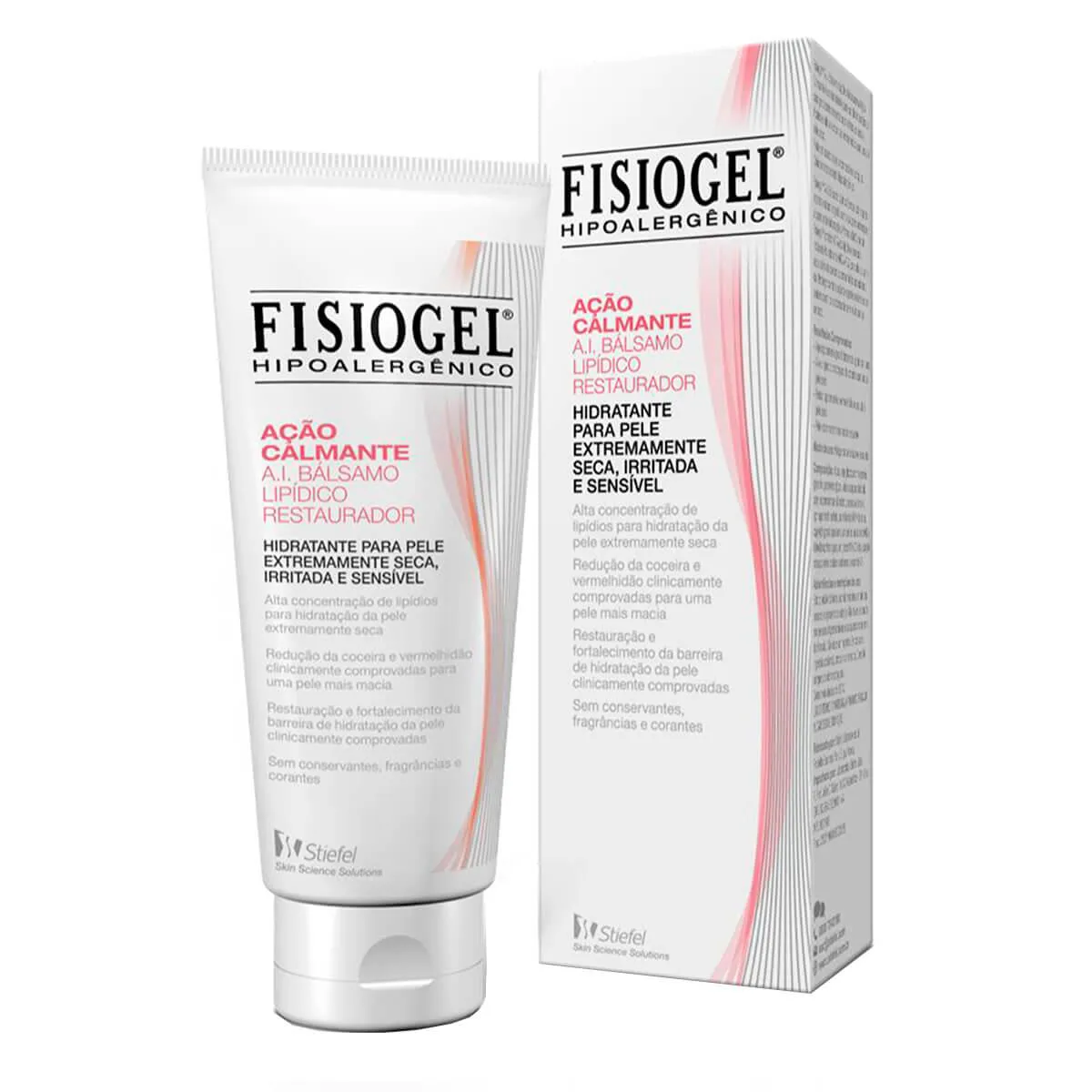 Bálsamo Lipídico Restaurador Hidratante Fisiogel A.I. Ação Calmante Pele Seca e Sensível com 200ml