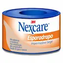 Esparadrapo Impermeável Nexcare Bege de 25mm x 3m com 1 unidade