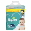 Fralda Pampers Confort Sec XG - 62 Unidades