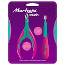 Kit Alicate para Cutículas Merheje Touch + 1 espátula