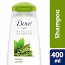 Shampoo Dove Ritual Detox com 400ml