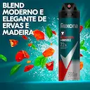 Desodorante Rexona Men Antibacterial + Invisible Aerossol Antitranspirante 150ml