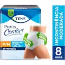 Roupa Íntima Tena Pants Confort P/M 8 unidades
