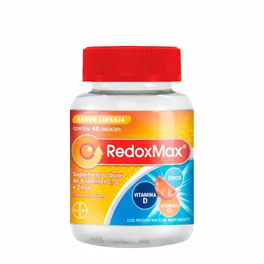 Suplemento Vitamínico RedoxMax Sabor Laranja com 40 gomas