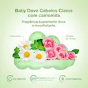 Shampoo Baby Dove Hidratação Enriquecida Cabelos Claros com 200ml