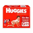 Fralda Huggies Supreme Care G - 64 Unidades