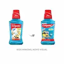 Enxaguante Antisséptico Bucal Colgate Plax Kids Zero Álcool Minions com 250ml