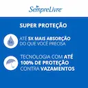 Absorvente Sempre Livre Adapt Plus Cobertura Suave Sem Abas com 8 unidades