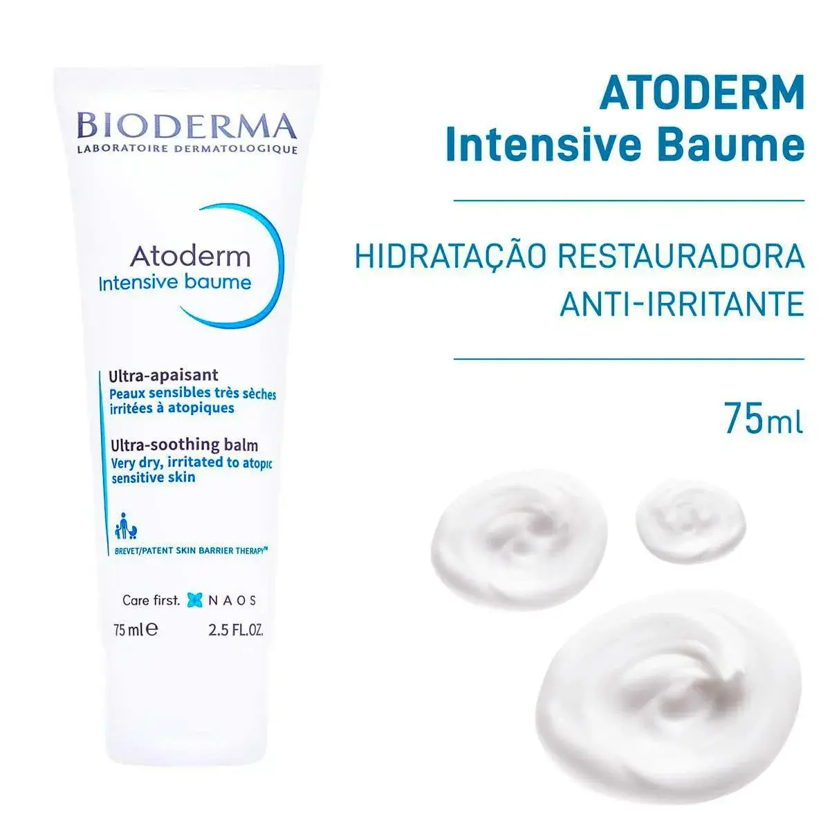 Loção Corporal Bioderma Atoderm Intensive Baume com 75ml