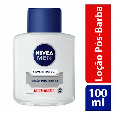 Loção Pós-Barba Nivea Men Silver Protect com 100ml