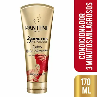 Condicionador Pantene 3 Minutos Milagrosos Cachos Hidra-Vitaminados com 170ml
