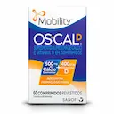 Cálcio 500mg + Vitamina D 400UI Mobility Os-Cal D 60 comprimidos