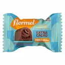 Bombom Flormel Recheado com Creme Extra Cacau Zero Açúcar com 12g