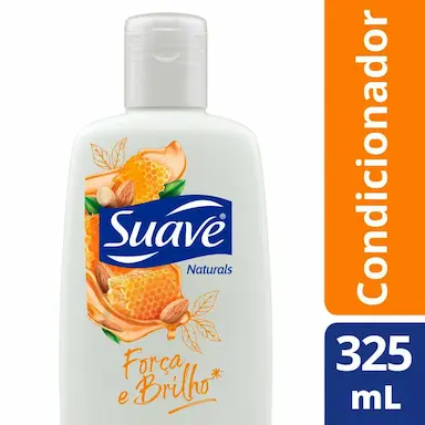 Condicionador Suave Força e Brilho Mel e Óleo de Amêndoas com 325ml