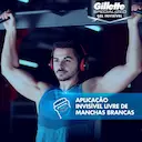 Desodorante Antitranspirante Clear Gel Gillette Antibacteriano Masculino com 82g