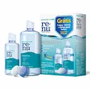 Kit Renu Sensitive Solução Multiuso com 1 Solução de 355ml + 1 Solução de 120ml + 1 Estojo para Lentes de Contato