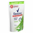 Refil Sabonete Líquido Rexona Antibacterial Bamboo com 200ml