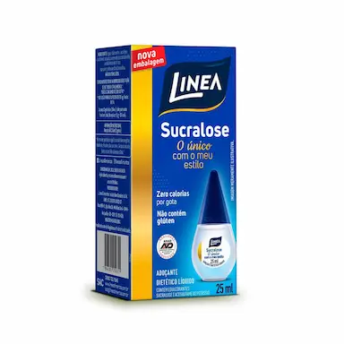 Adoçante Líquido Linea Sucralose com 25ml