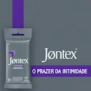 Preservativo Jontex Texturizado com 6 Unidades
