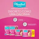 Roupa Íntima Feminina Plenitud Femme P/M 8 unidades