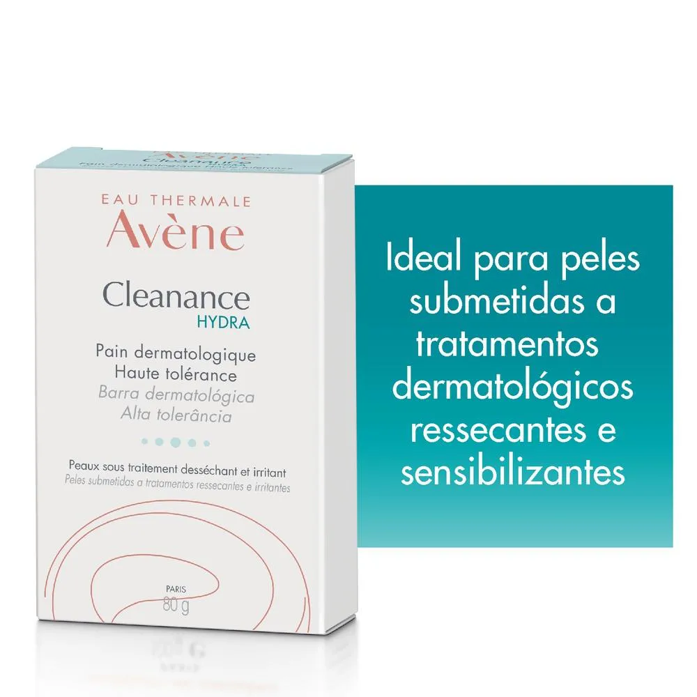Sabonete em Barra Purificante Avène Cleanance Pele Oleosa e Acneica com 80g