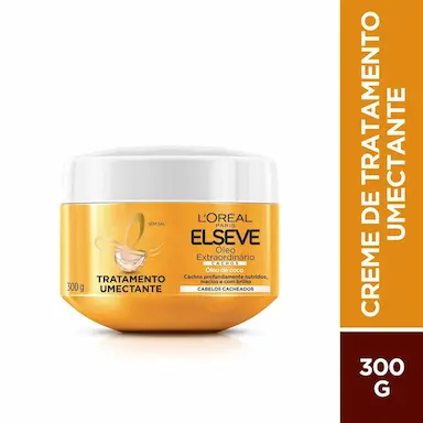 Creme de Tratamento Elseve Óleo Extraordinário Cachos com 300g