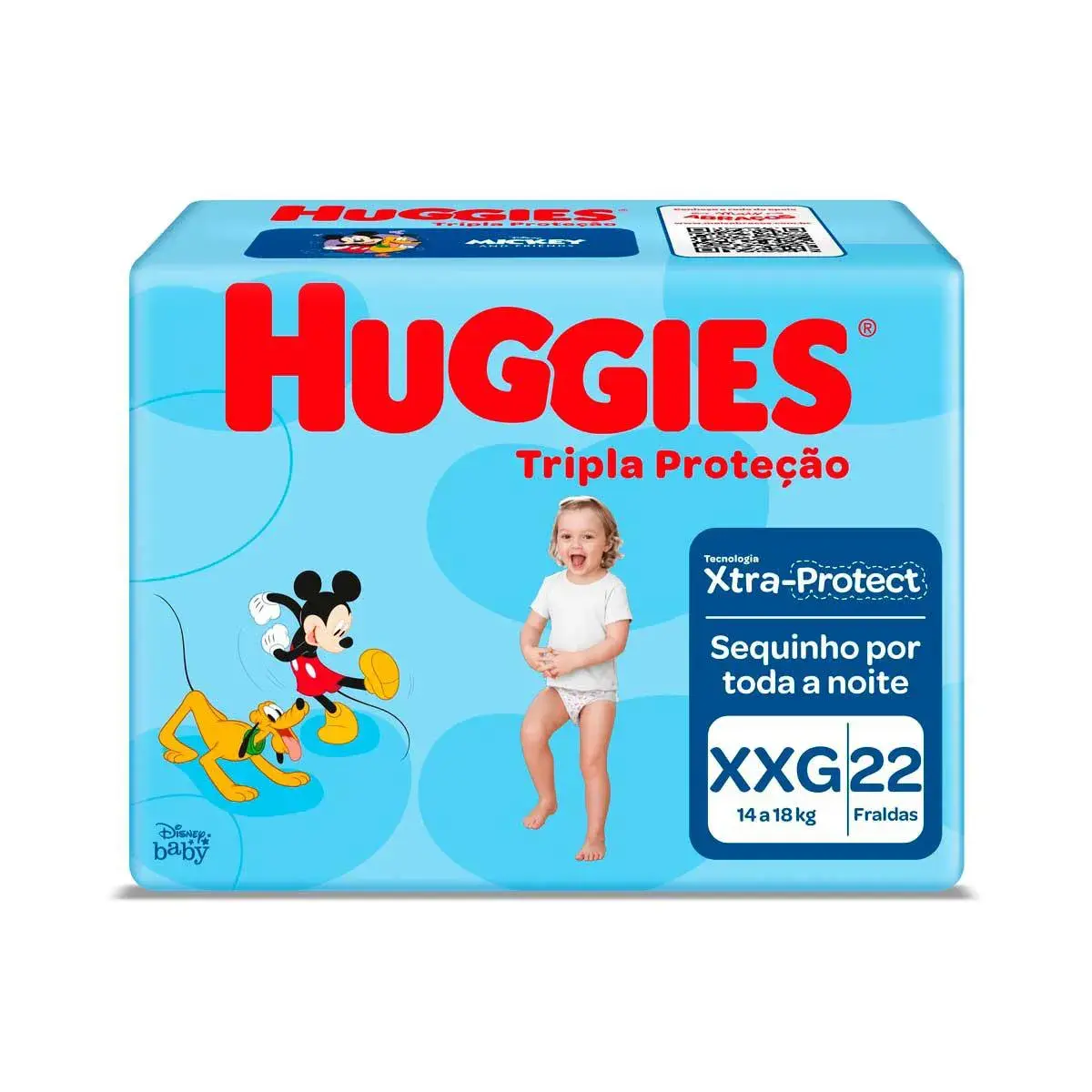 Fralda Huggies Tripla Proteção XXG - 22 Unidades